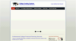 Desktop Screenshot of grossmancollegefunding.com
