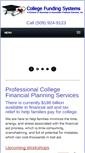 Mobile Screenshot of grossmancollegefunding.com